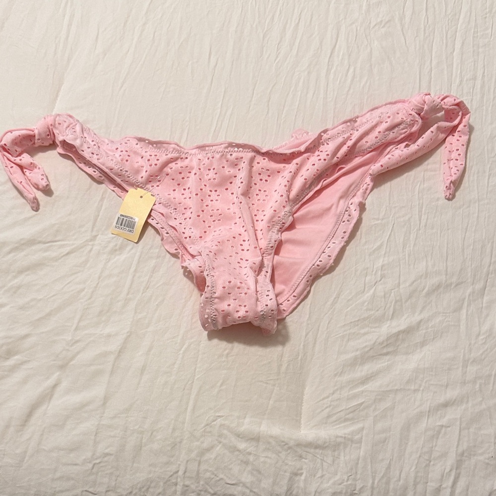 NWT! BEACH JOY PINK BIKINI BOTTOMS